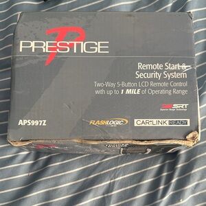 Remote Start & Security System - Black